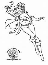 Supergirl Superheroes Superwoman Massage sketch template