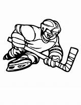 Hockey Coloring Pages Player Cool Designs Print Cliparts Printable Clipart Book Library Clip Popular Comments Getdrawings Players Drawing Coloringhome Template sketch template