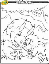Triceratops Crayola Coloring Pages Dinosaur Printable Kids Print Animal Sheets Christmas Color Dino Shark Cartoon Rex Books Easy Summer Visit sketch template