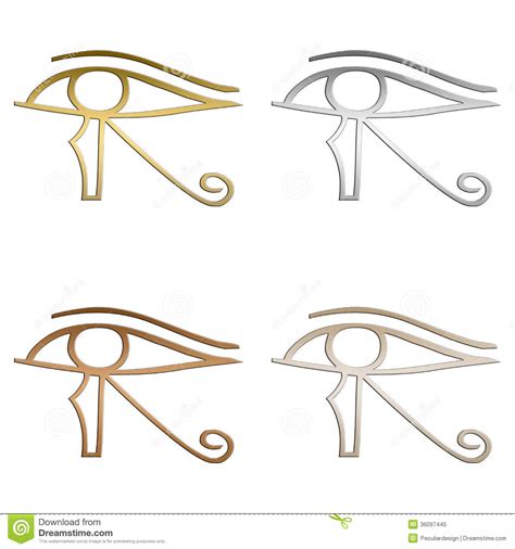 Eye Of Horus Stock Image Illustration Of Egyptians Horus