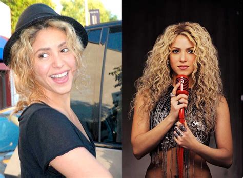 7 Most Popular Celebrities Without Makeup Shakira