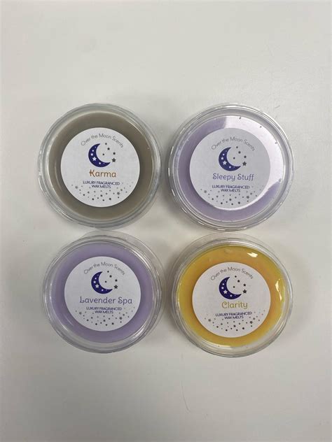 melt pots spa floral type   moon scents