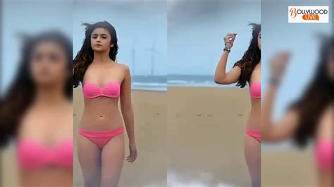 Alia Bhatt Hot Bikini Scene Slow Motion Edited Bollywood Live Youtube