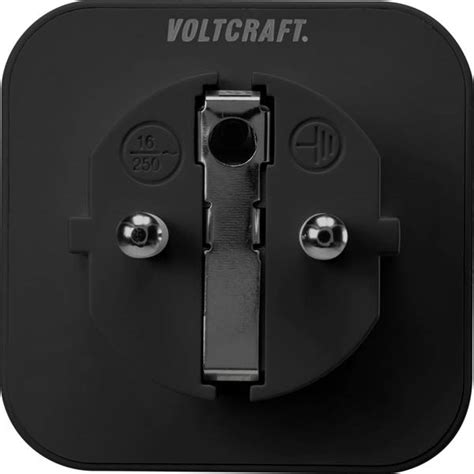 voltcraft sem black energy consumption meter bluetooth interface data export mode data