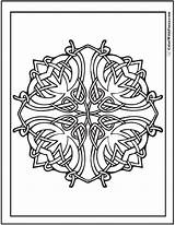Celtic Coloring Pages Dublin Colorwithfuzzy Irish Designs Sheets Scottish Geometric sketch template