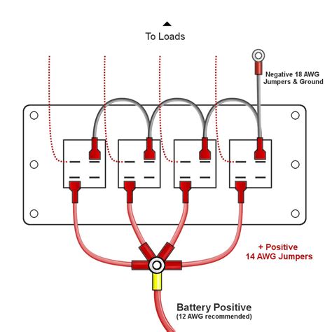 diagram  gang switch box wiring diagram mydiagramonline