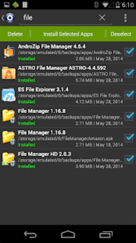 installer install apk  android