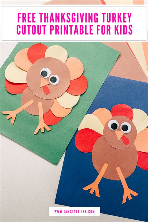 ultimate thanksgiving cutouts  printables