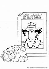 Gadget Inspector Coloring Pages Printable sketch template