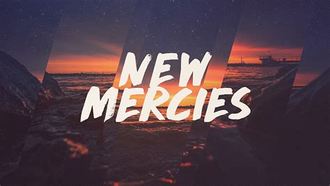 New Mercies Sermon Series From Ministry Pass