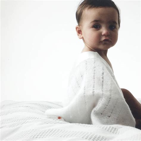 personalised cashmere baby comfort blanket  silk  purl english