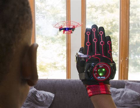 kd aura interactive gesture drone gadget flow