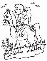 Coloring Boy Horse Girl Pages Printactivities Kids Clipart Horses Appear Printables Printed Navigation Print Only When Will Do Library Popular sketch template
