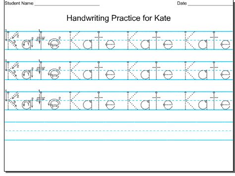 handwriting  preschool hand writing