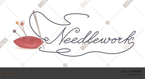 needle thread icon vector and photo free trial bigstock