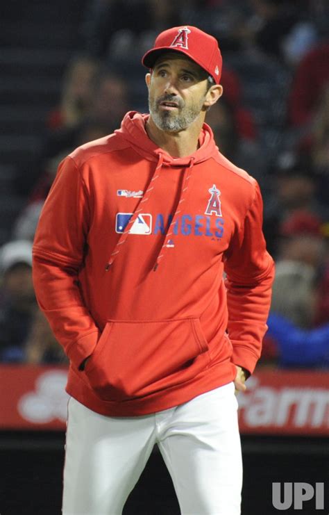 Los Angeles Angels Manager Brad Ausmus Walks Off The Field