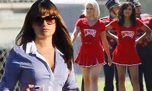 Lea Michele Shoots Final Scenes For Glee As Naya Rivera