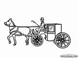 Coloring Carriage Horse Pages Horses Visit C2 sketch template
