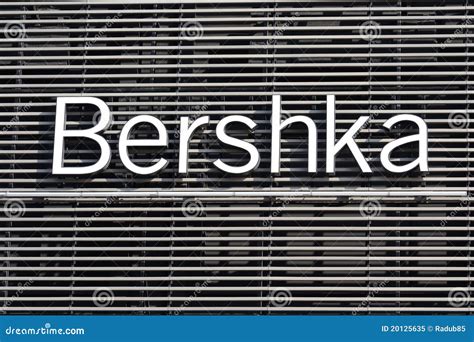 bershka logo editorial image image
