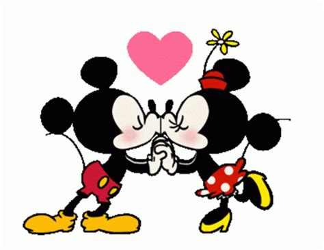 minnie mouse kissing