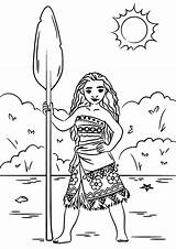 Moana Princess Ready Beach Go Coloring Pages Pages2color Maui Cookie Copyright sketch template