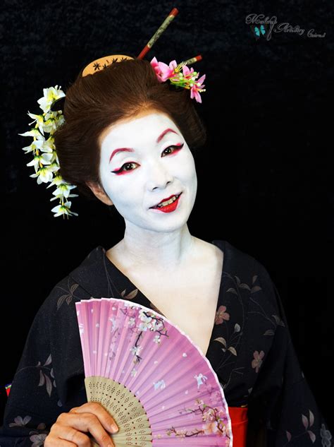 history  makeup japan geisha cairns hair  makeup artistry