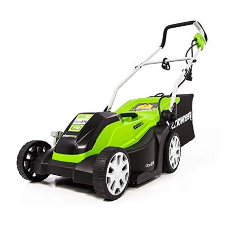 Greenworks 14 Inch 9 Amp Corded Electric Lawn Mower Best