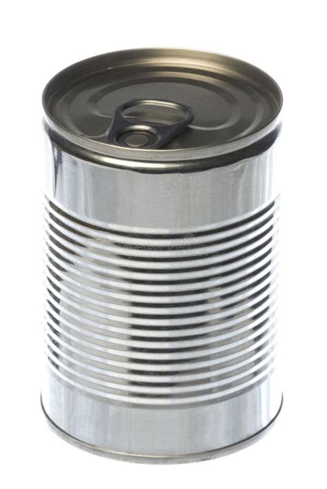 tin  isolated stock image image  canned macro shiny