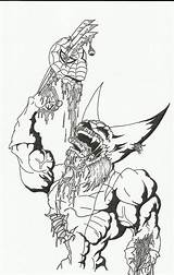 Wolverine Sketch sketch template