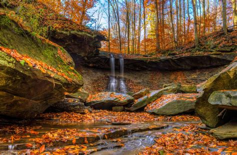 cuyahoga valley national park shows   scenic beauty  ohio