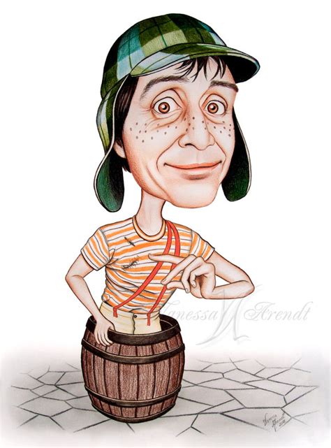 Caricature Of El Chavo Del Ocho By Vanessa Arendt On