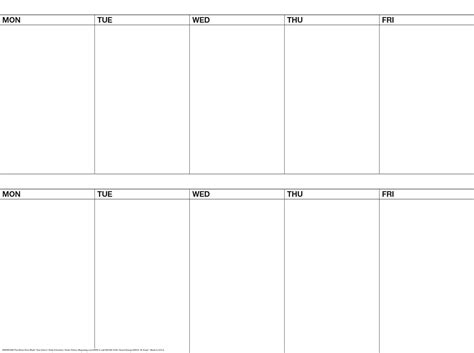 week calendar blank weekly calendar printable calendar