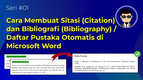 membuat sitasi citation  bibliografi bibliography daftar