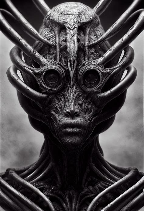 artstation alien horror portraitsby scott gustke
