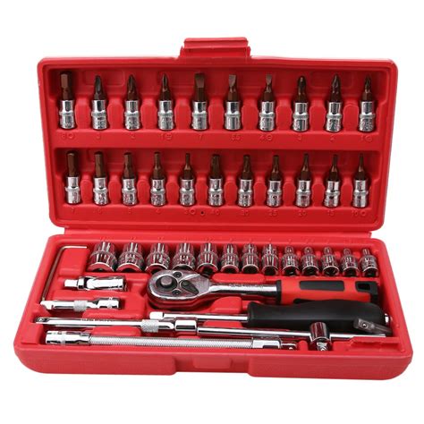 spanner set car repair wrench tool kit  pieces  shipping