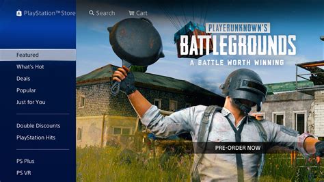 Pubg Playstation 4 Pre Order Tab Surfaces On The Official