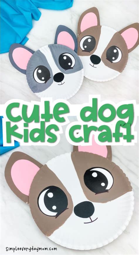 paper plate dog craft puppy crafts toddler arts  crafts dog crafts