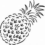 Fruit Pineapple Coloring Kids Fruits Drawing Clipart Pages Outline Colouring Pineapples Cartoon Library Cliparts Preschoolers Getdrawings Popular Clip Coloringhome sketch template