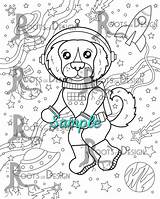 Space sketch template
