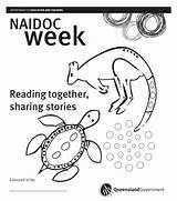 Naidoc Aboriginal Week Symbols Education Indigenous Printables Dreamtime sketch template