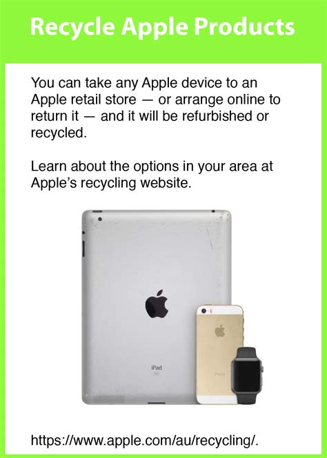 recycle apple products ausom