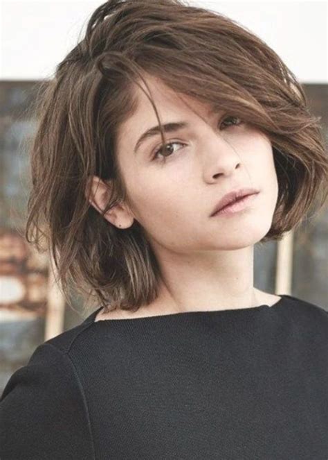 Women S Side Part Short Bob Hairstyles Natural Straight Synthetic Hair