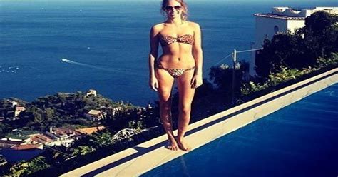 Millie Mackintosh Continues To Give Us Bikini Body Envy Waves Bye Bye