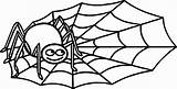 Spider Minecraft Coloring Pages Web Getcolorings Printable sketch template