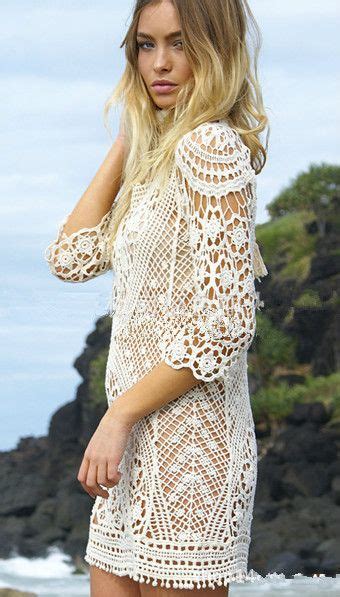 optimize your comfort and beauty with this lace bikini cover up mini dress it features round
