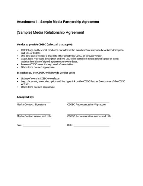 agreement signature page template hq template documents