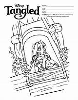 Coloring Rapunzel Pages Tangled Tower Drawing Printable Disney Colouring Pascal Eiffel Outline Getdrawings Getcolorings Print Babel Gif Pag Book Sheets sketch template