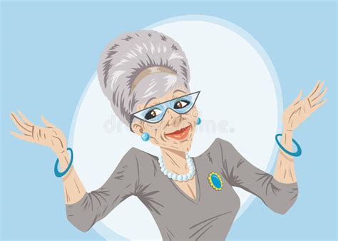 Older Woman Glasses Stock Illustrations 1 290 Older Woman Glasses