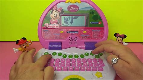disney minnie mouse kindergarten preschool toy laptop computer youtube