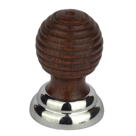 houten meubelknop bijenkorf bruin smeedijzerenbeslagnl